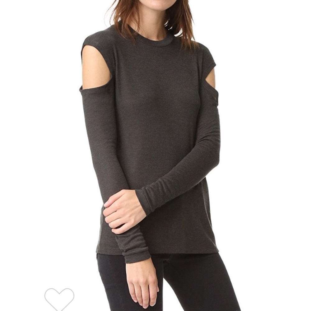 Iro Jeans bare shoulder top